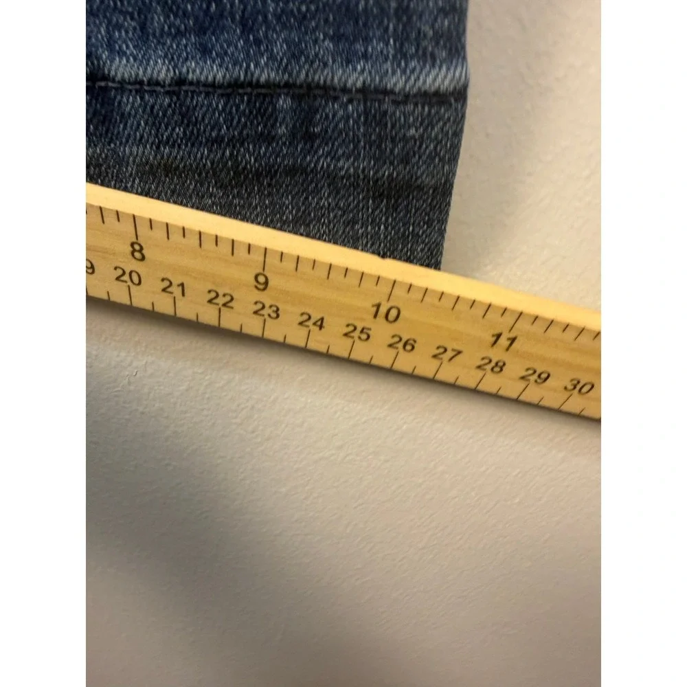 Talbots Flawless High Waist Flare Jeans Size 6 Blue Medium Wash Denim Retro